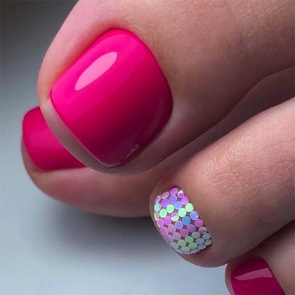 Gecombineerde manicure met OPI Gelcolor, NCLA nail wraps